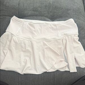 Lululemon Athletica Cream Tennis Skirt